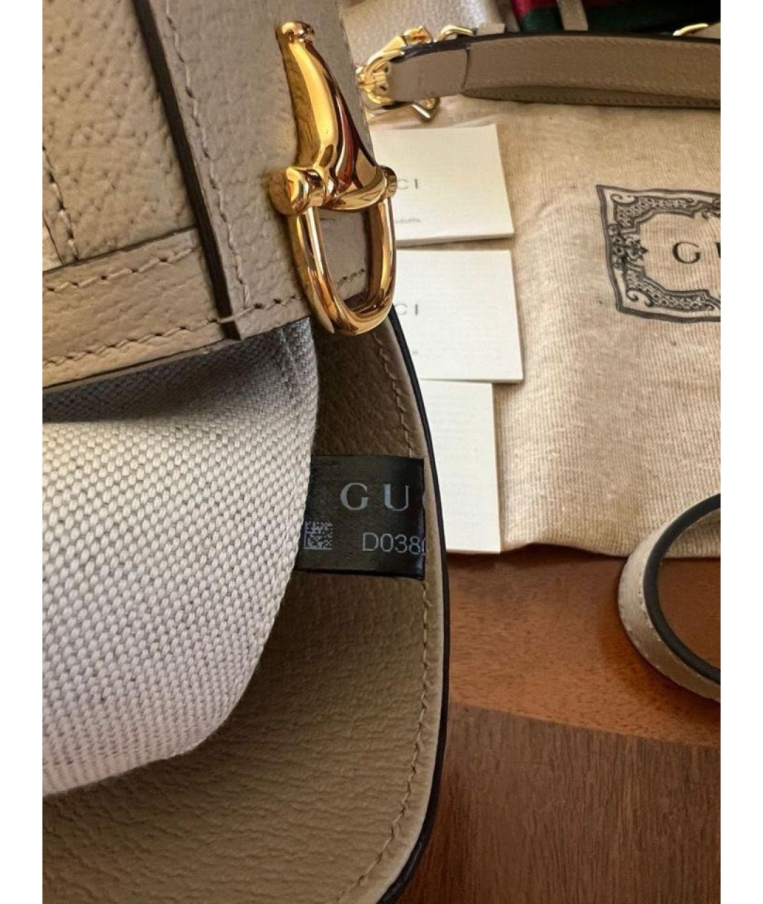 GUCCI Бежевая сумка через плечо, фото 8