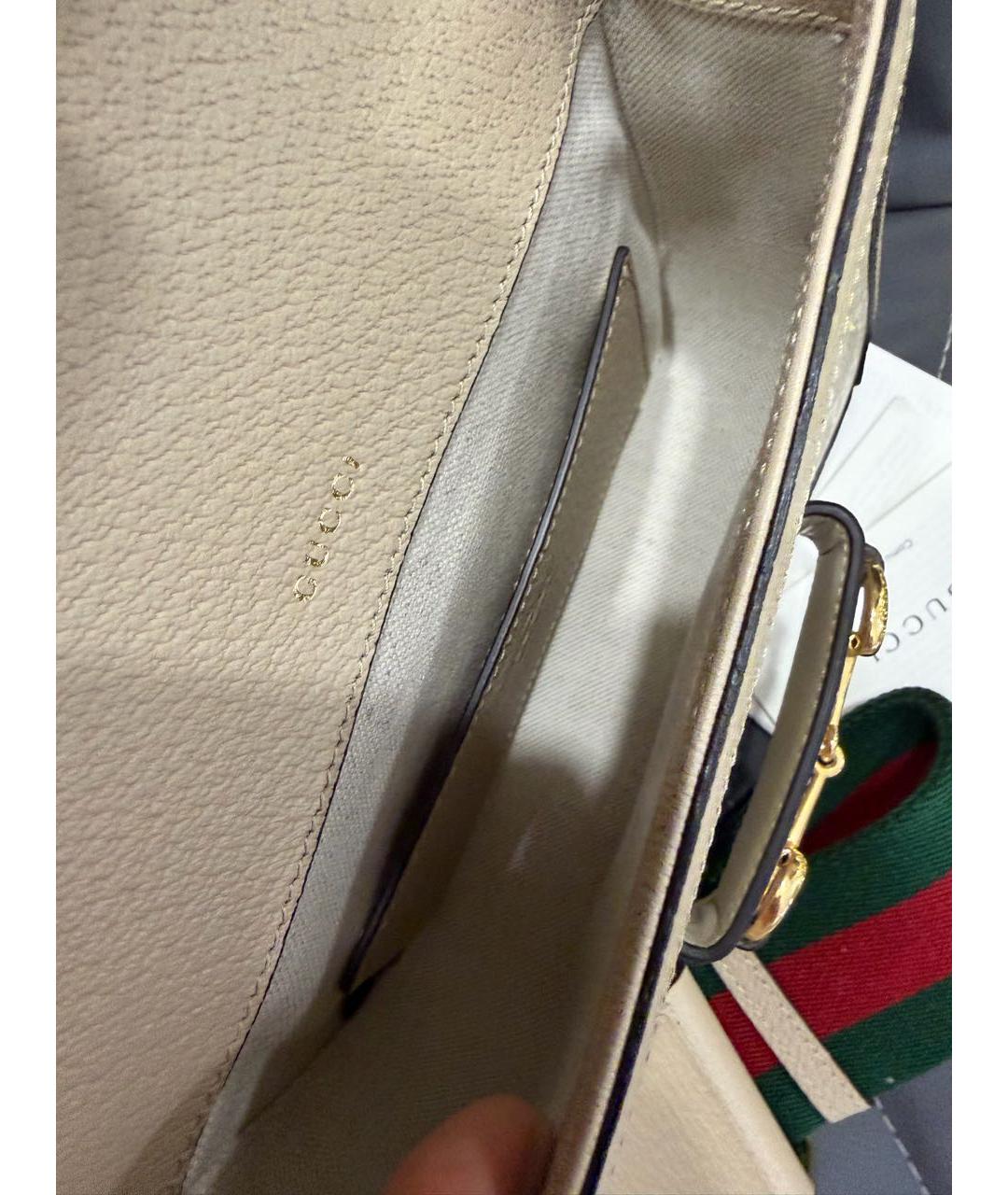 GUCCI Бежевая сумка через плечо, фото 4