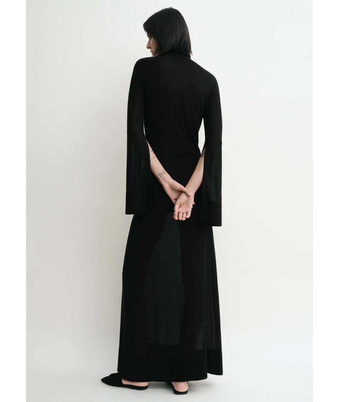 TOTEME Черное повседневное платье, фото 4