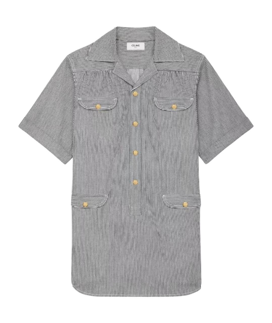 CELINE Мульти хлопковое платье, фото 1