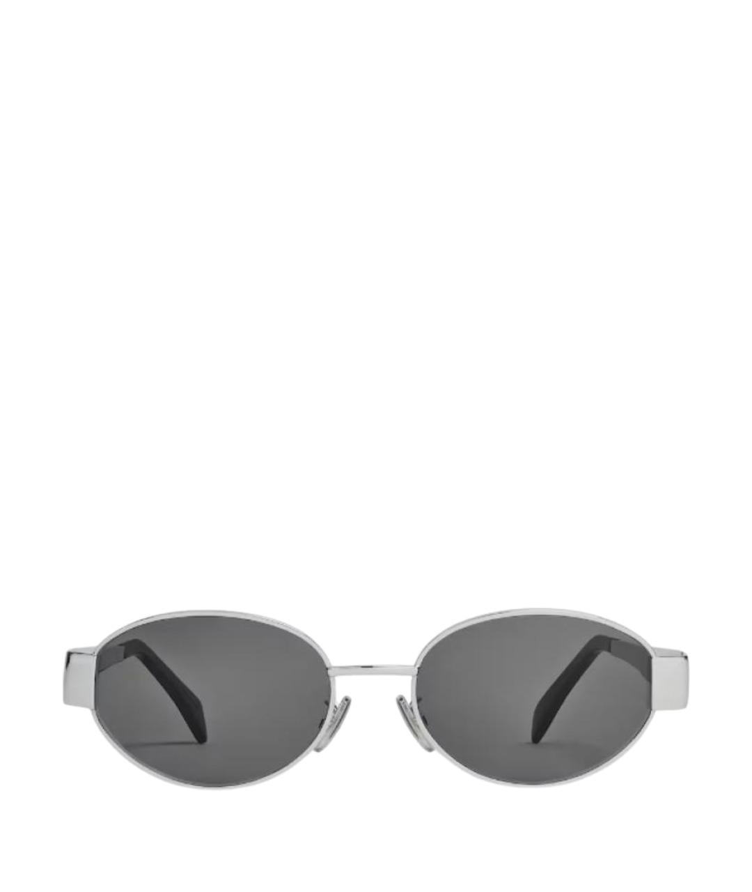 CELINE Серебряные солнцезащитные очки, фото 1