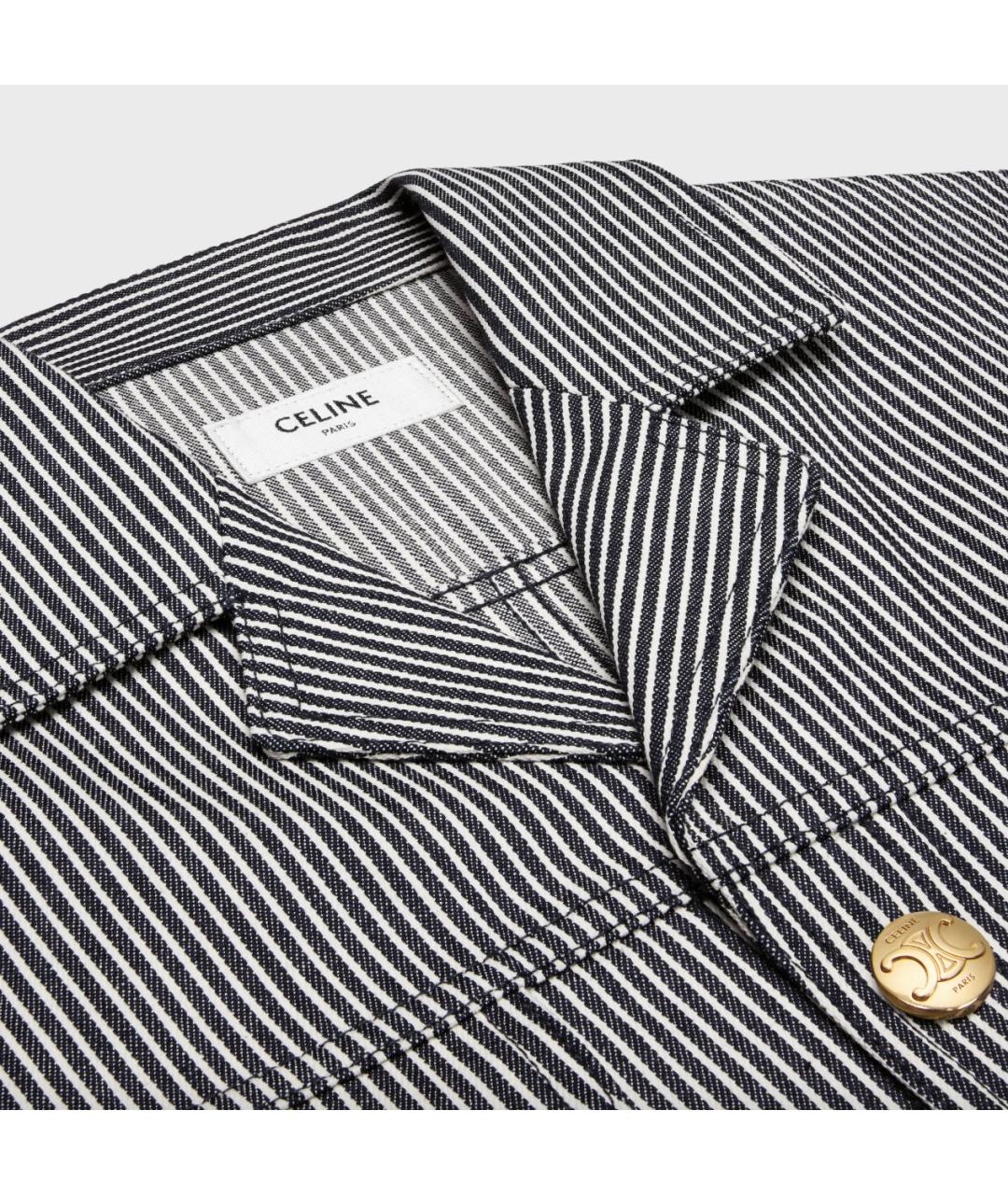 CELINE Мульти хлопковая куртка, фото 3