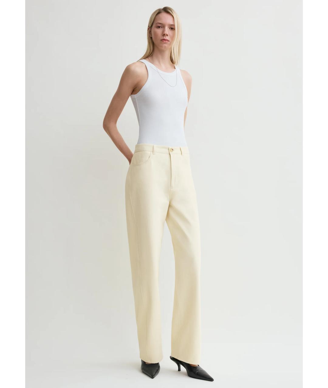 TOTEME Белая хлопковая майка, фото 2