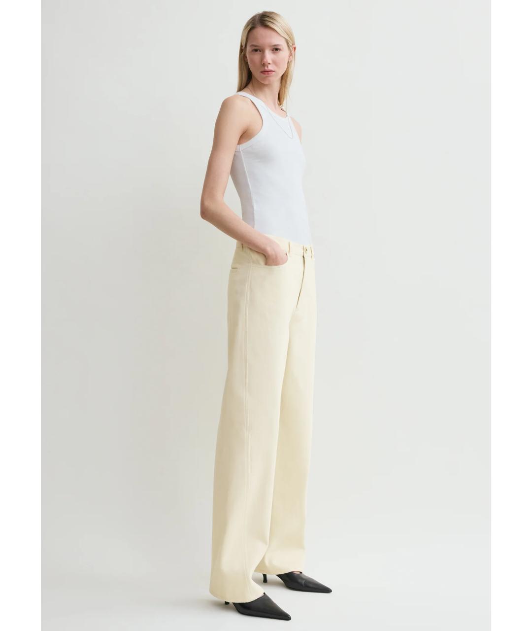 TOTEME Белая хлопковая майка, фото 3