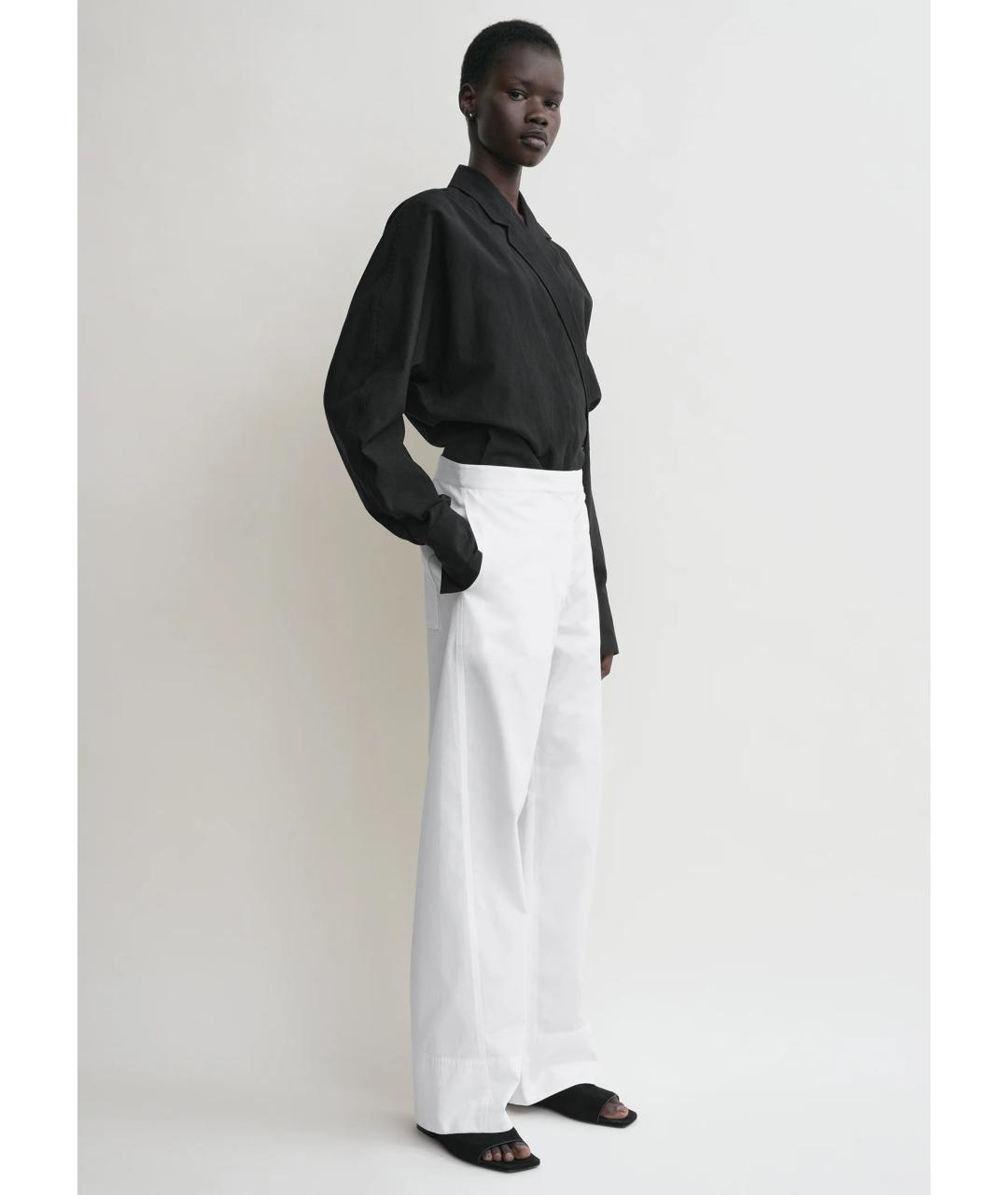 TOTEME Черная хлопковая блузы, фото 3