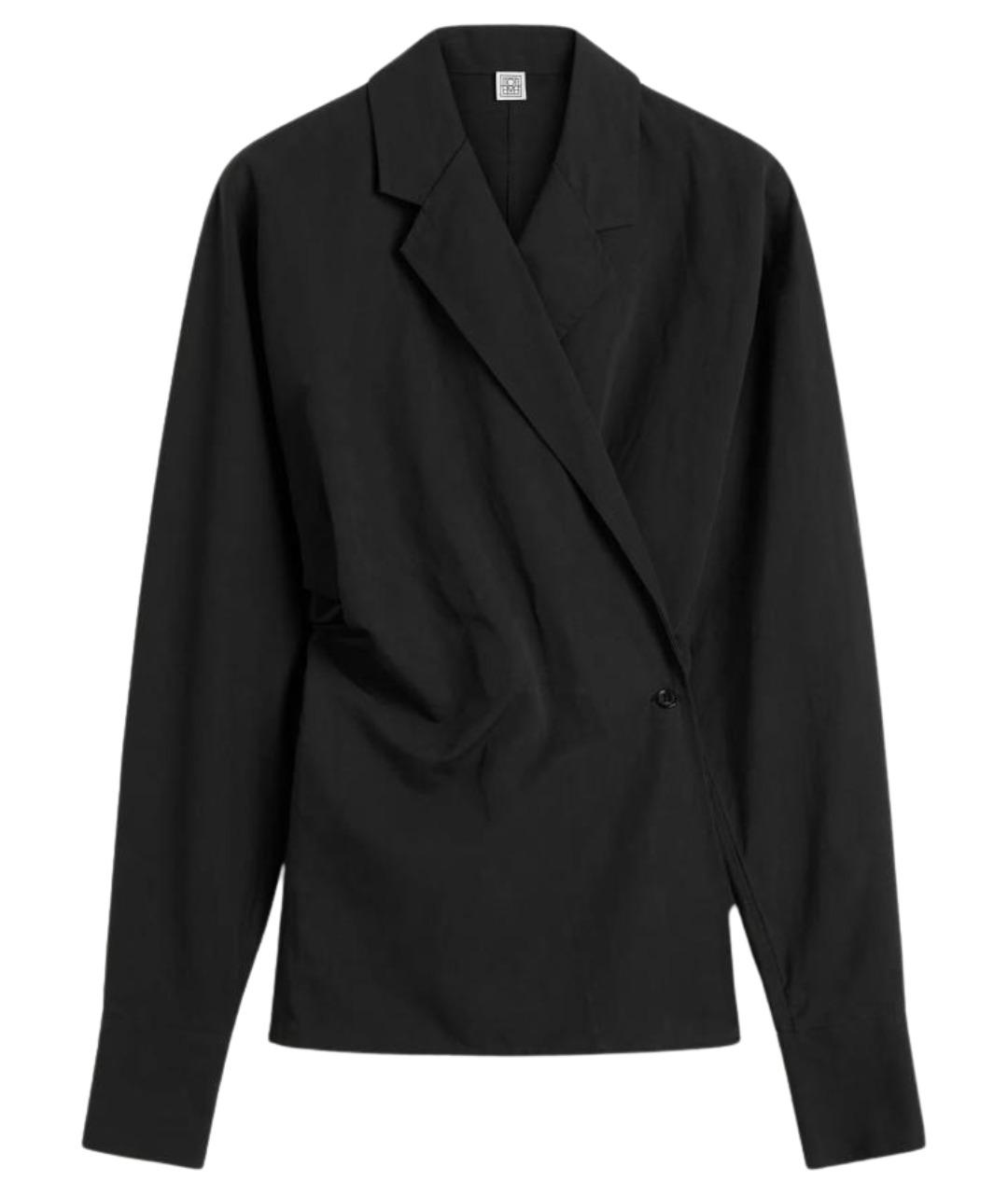 TOTEME Черная хлопковая блузы, фото 1