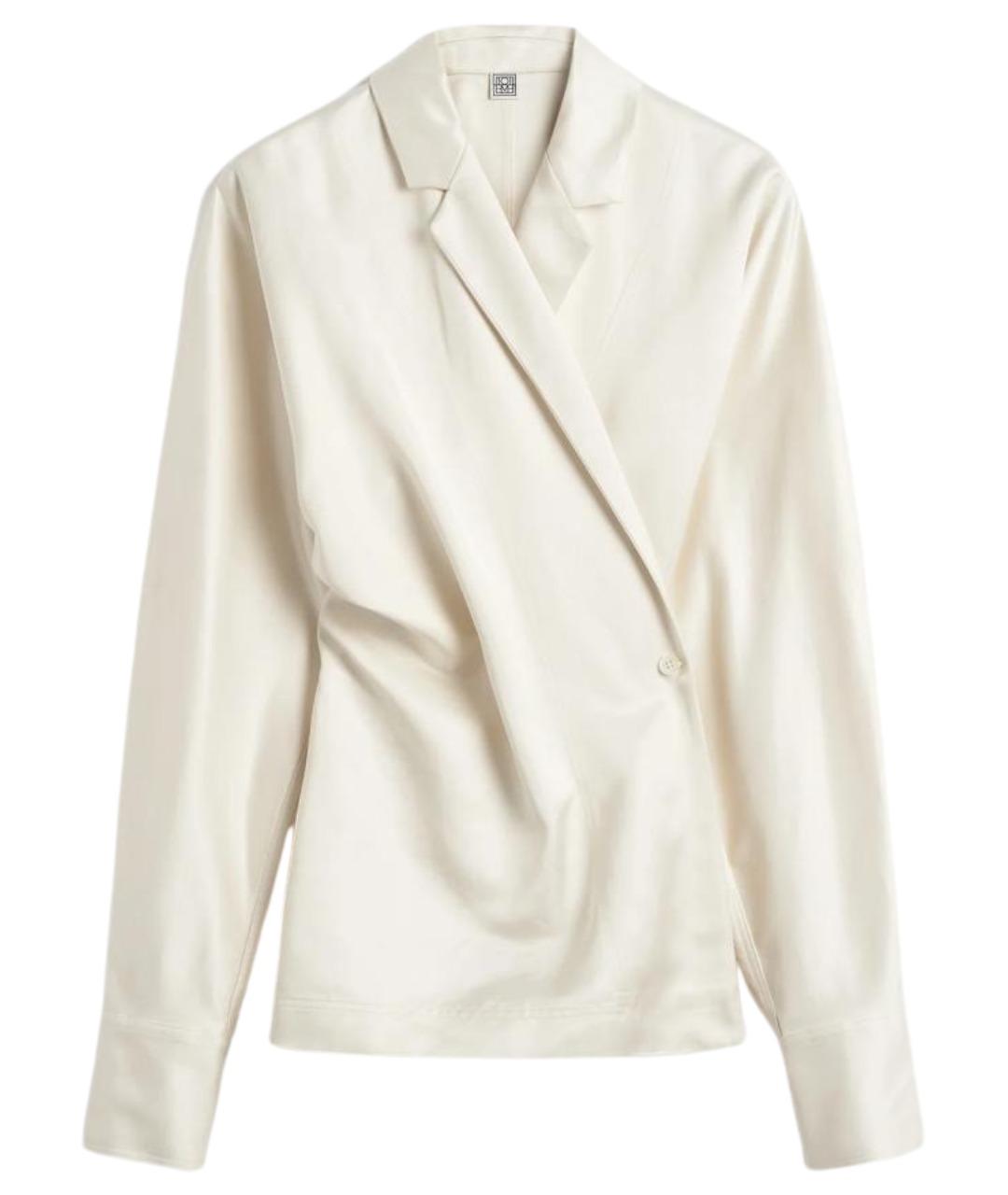 TOTEME Белая хлопковая блузы, фото 1