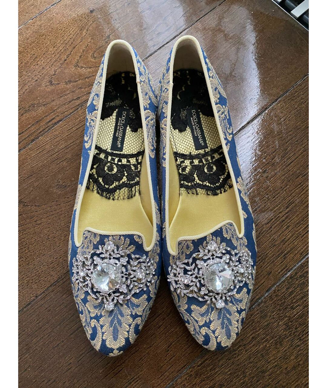 DOLCE&GABBANA Текстильные лоферы, фото 2