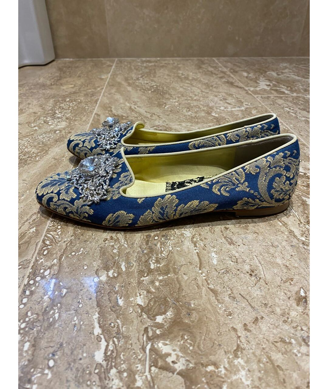 DOLCE&GABBANA Текстильные лоферы, фото 7