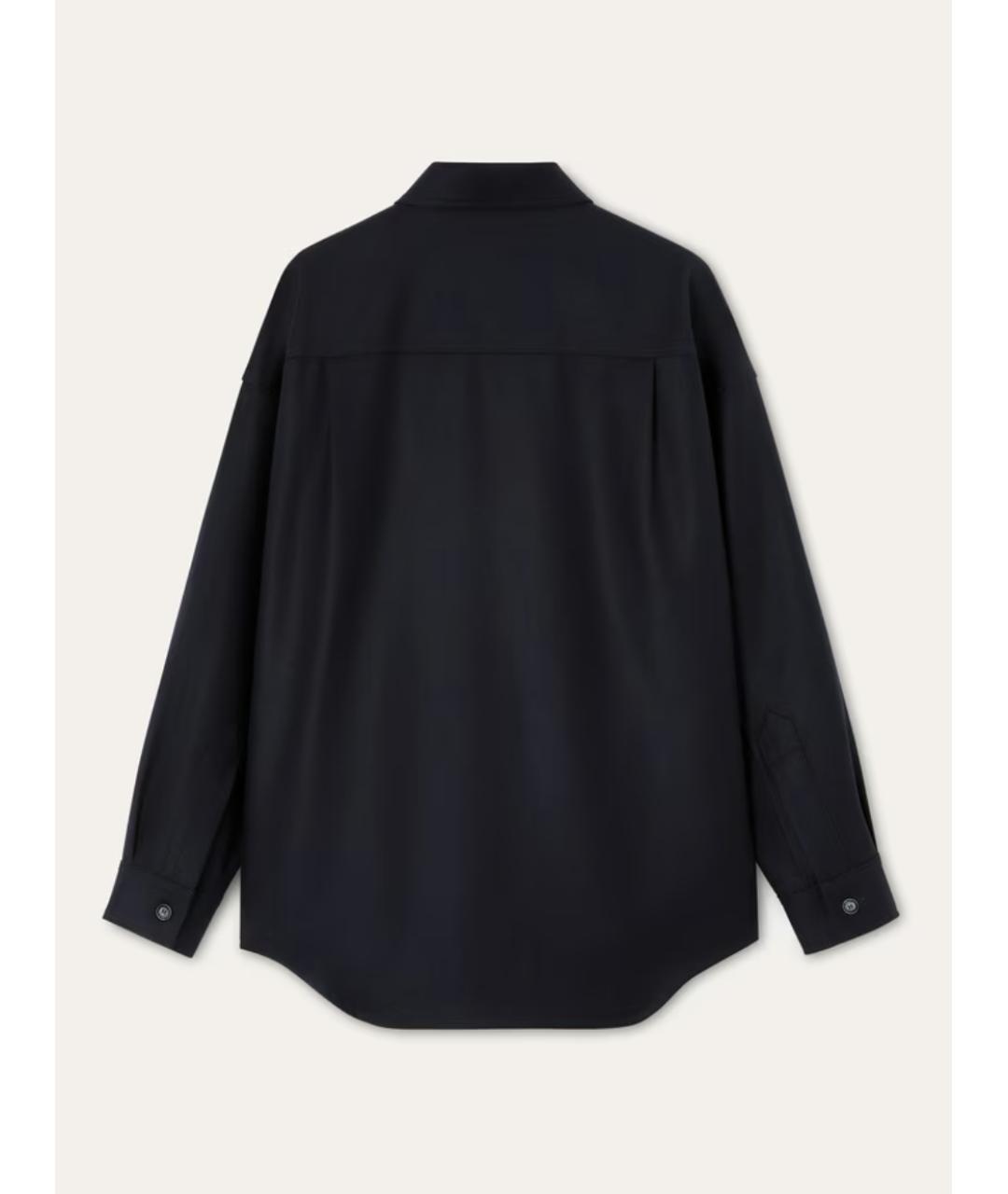 LORO PIANA Темно-синяя шерстяная куртка, фото 2