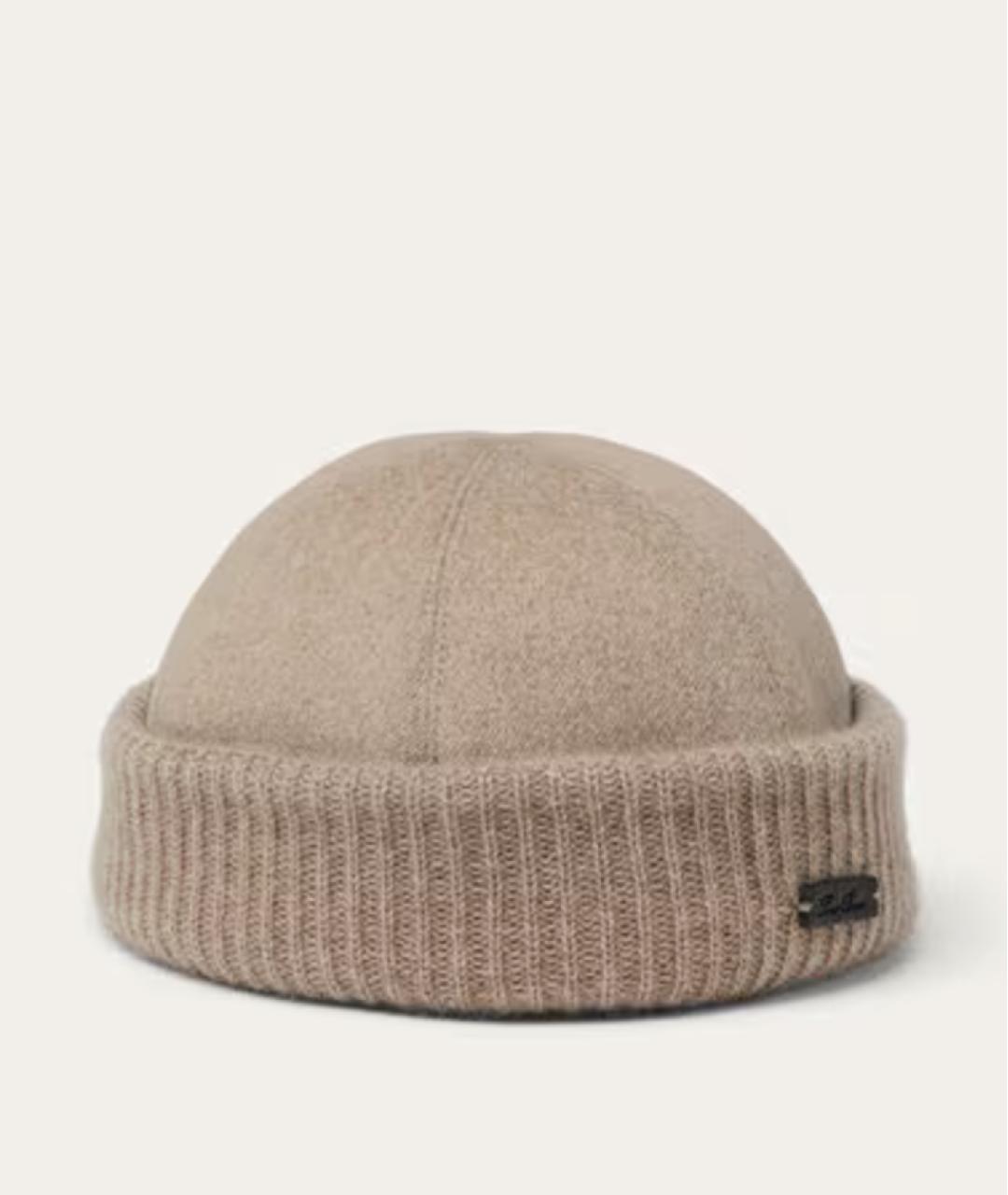 LORO PIANA Бежевая кашемировая шапка, фото 5