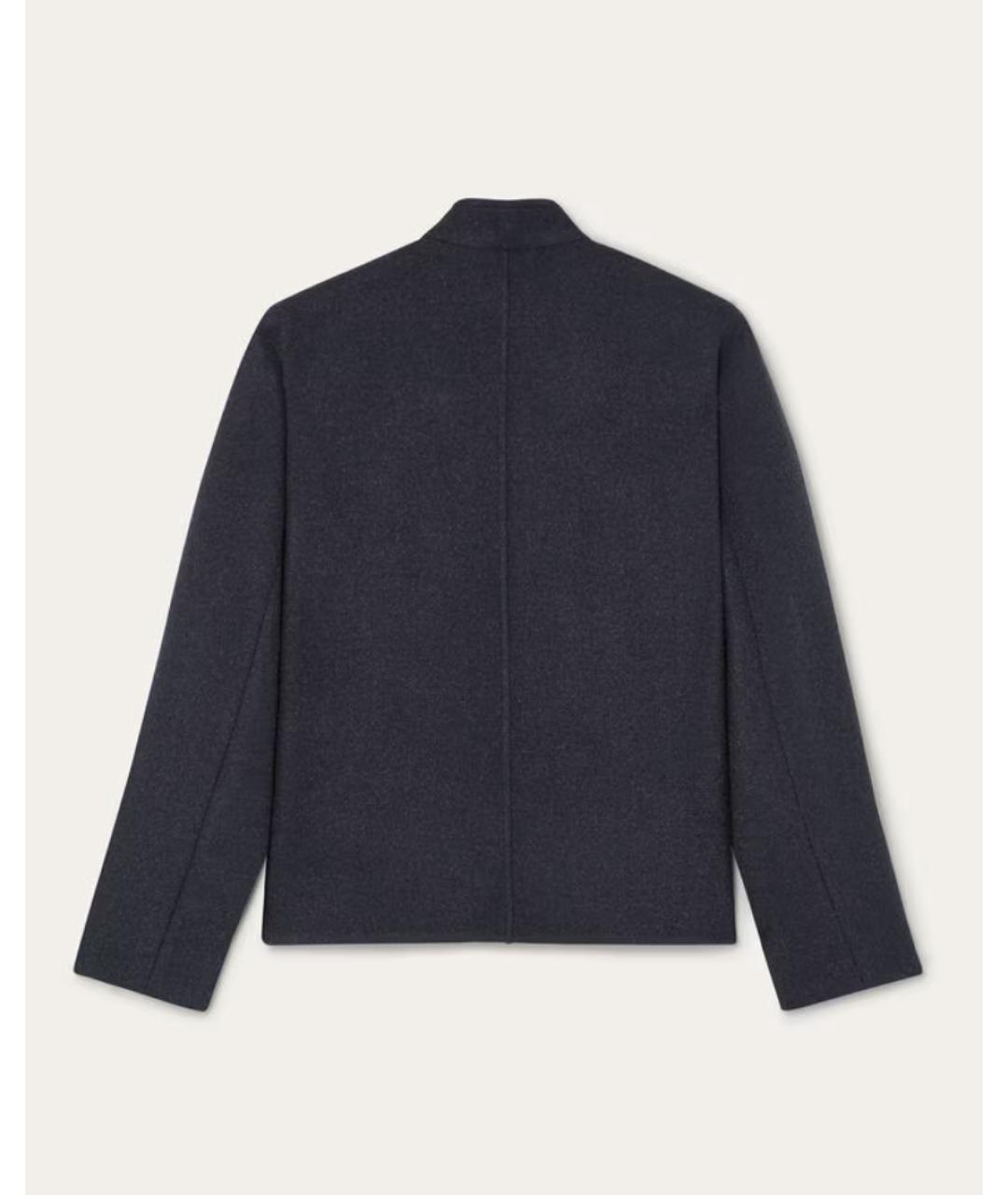 LORO PIANA Темно-синяя кашемировая куртка, фото 2