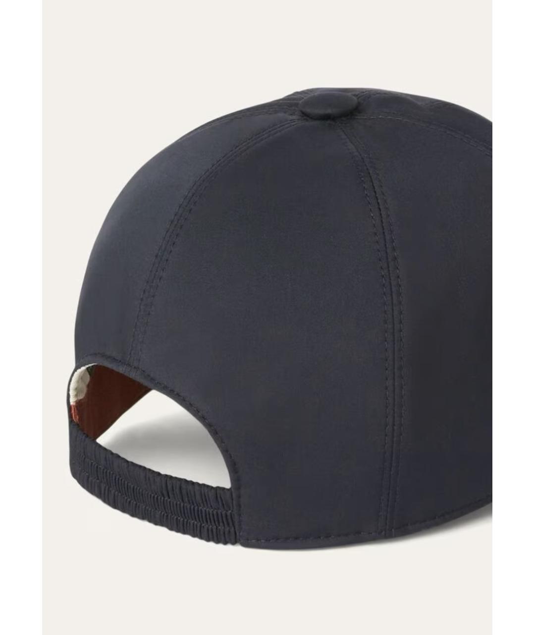 LORO PIANA Синяя кепка/бейсболка, фото 2