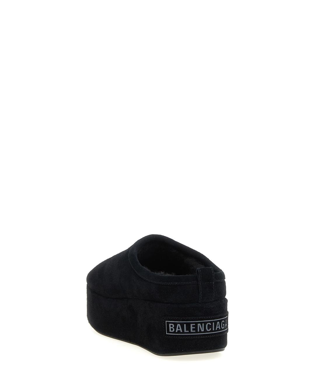 BALENCIAGA Черные мюли, фото 3