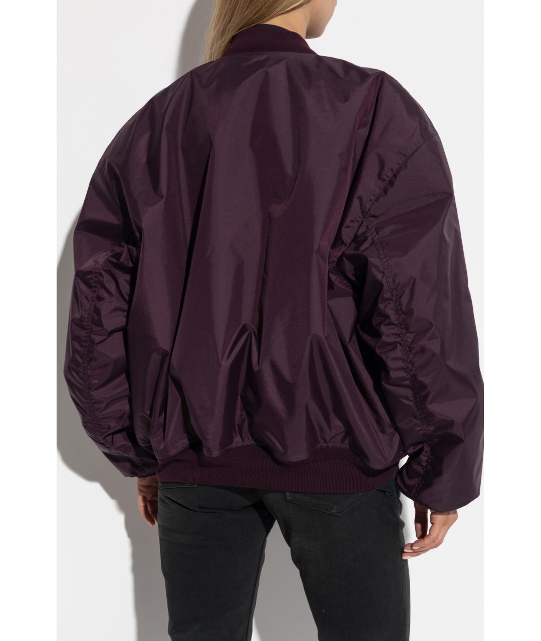 BALENCIAGA Фиолетовая полиамидовая куртка, фото 3