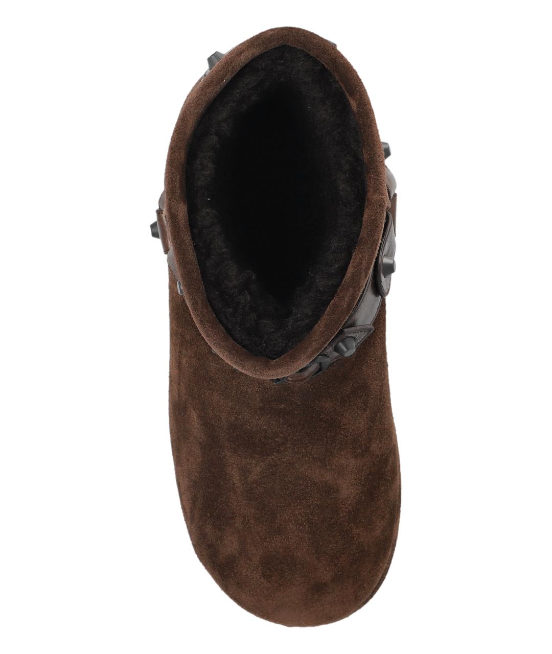 BALENCIAGA Коричневые ботинки, фото 5