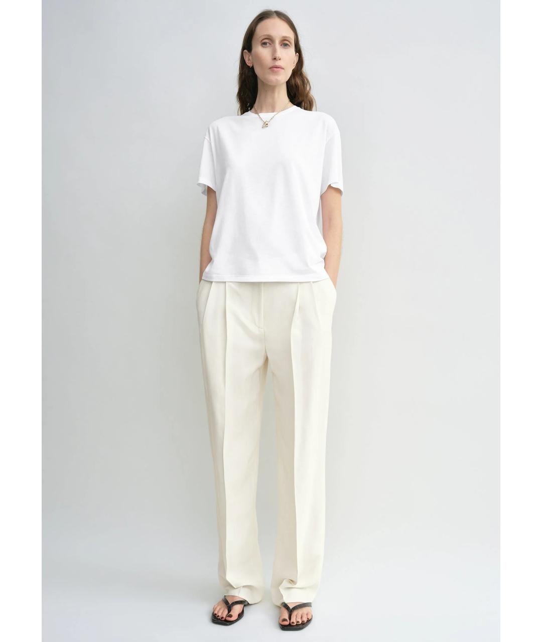 TOTEME Белая футболка, фото 2