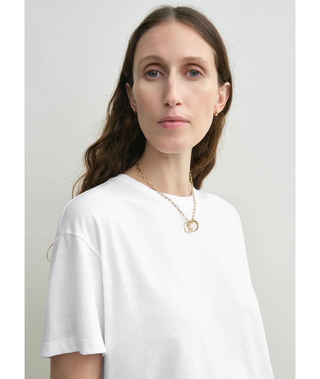 TOTEME Белая футболка, фото 5