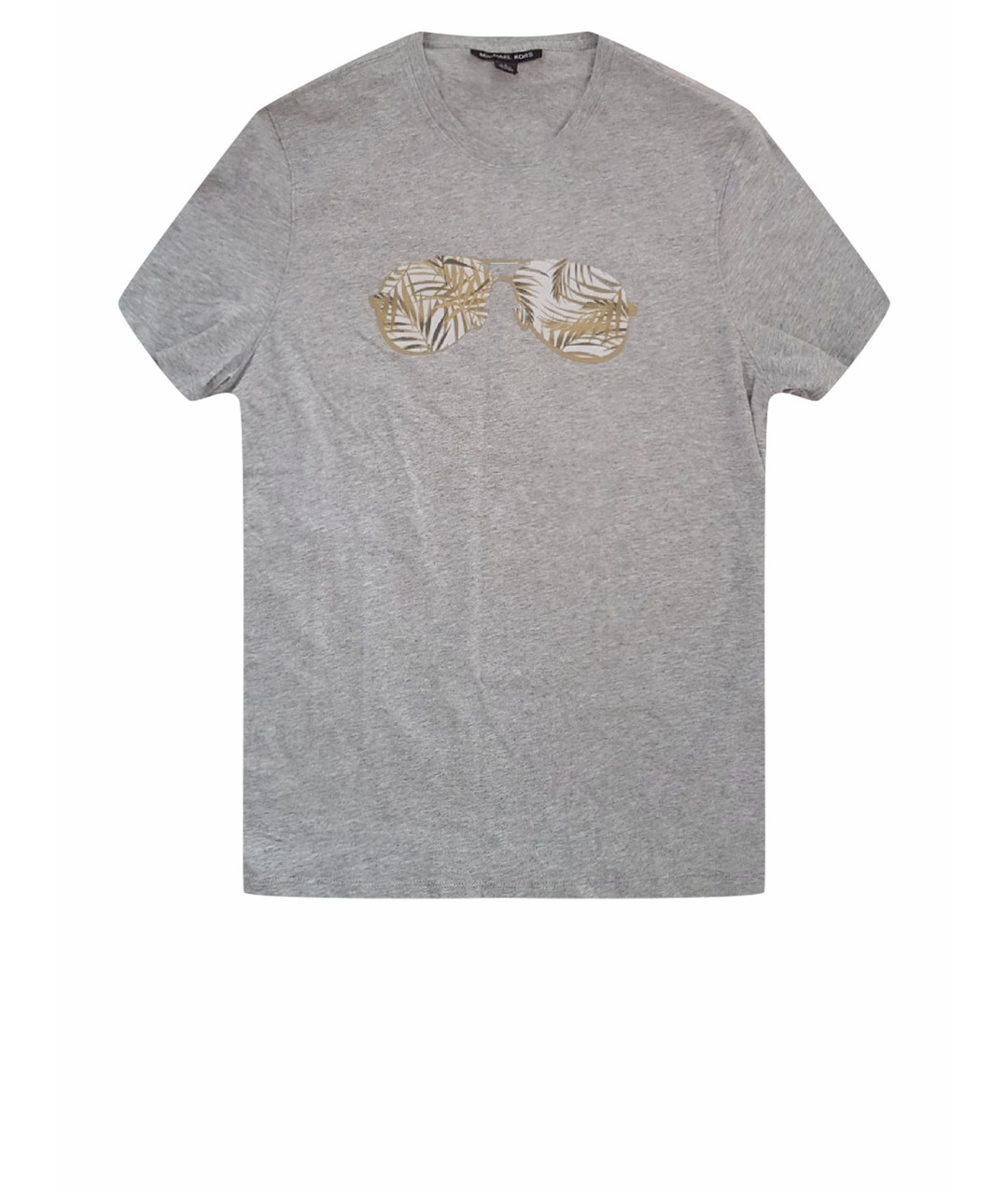 MICHAEL KORS Серая хлопковая футболка, фото 1