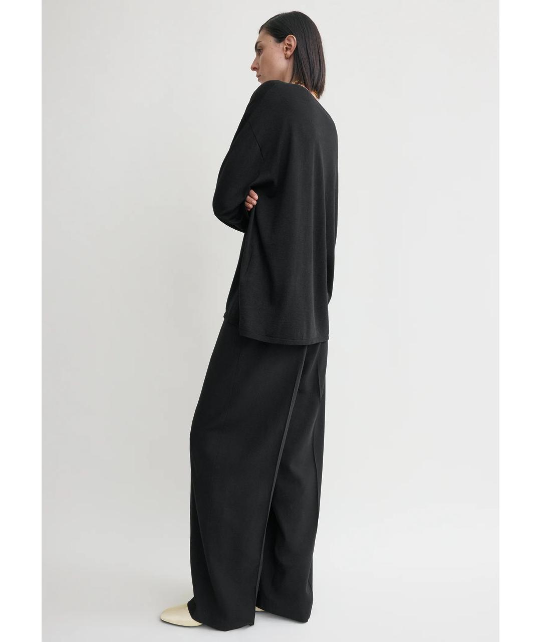 TOTEME Черный шерстяной джемпер / свитер, фото 4