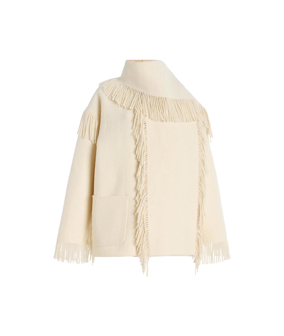 TOTEME Белая шерстяная куртка, фото 1