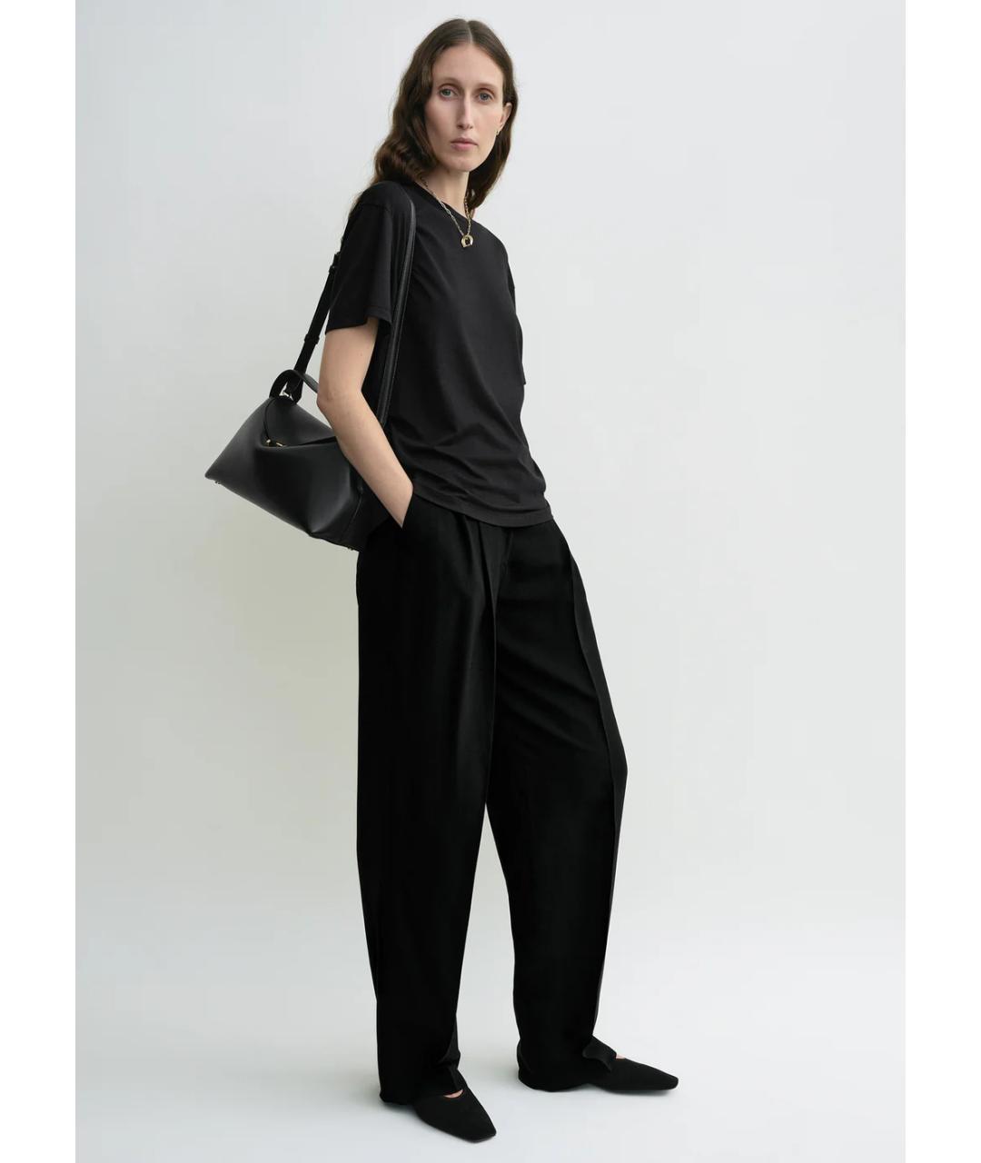 TOTEME Черная футболка, фото 2