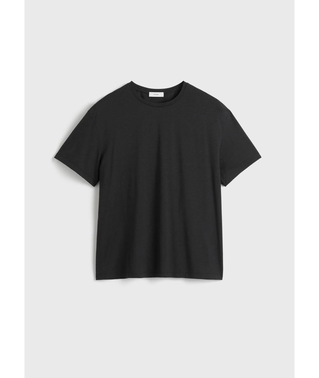 TOTEME Черная футболка, фото 6