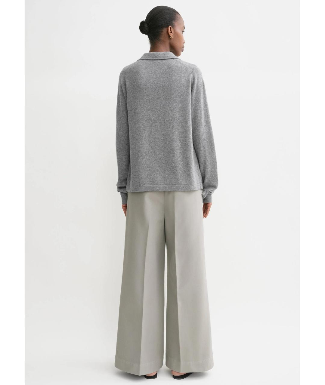 TOTEME Серый кашемировый кардиган, фото 4