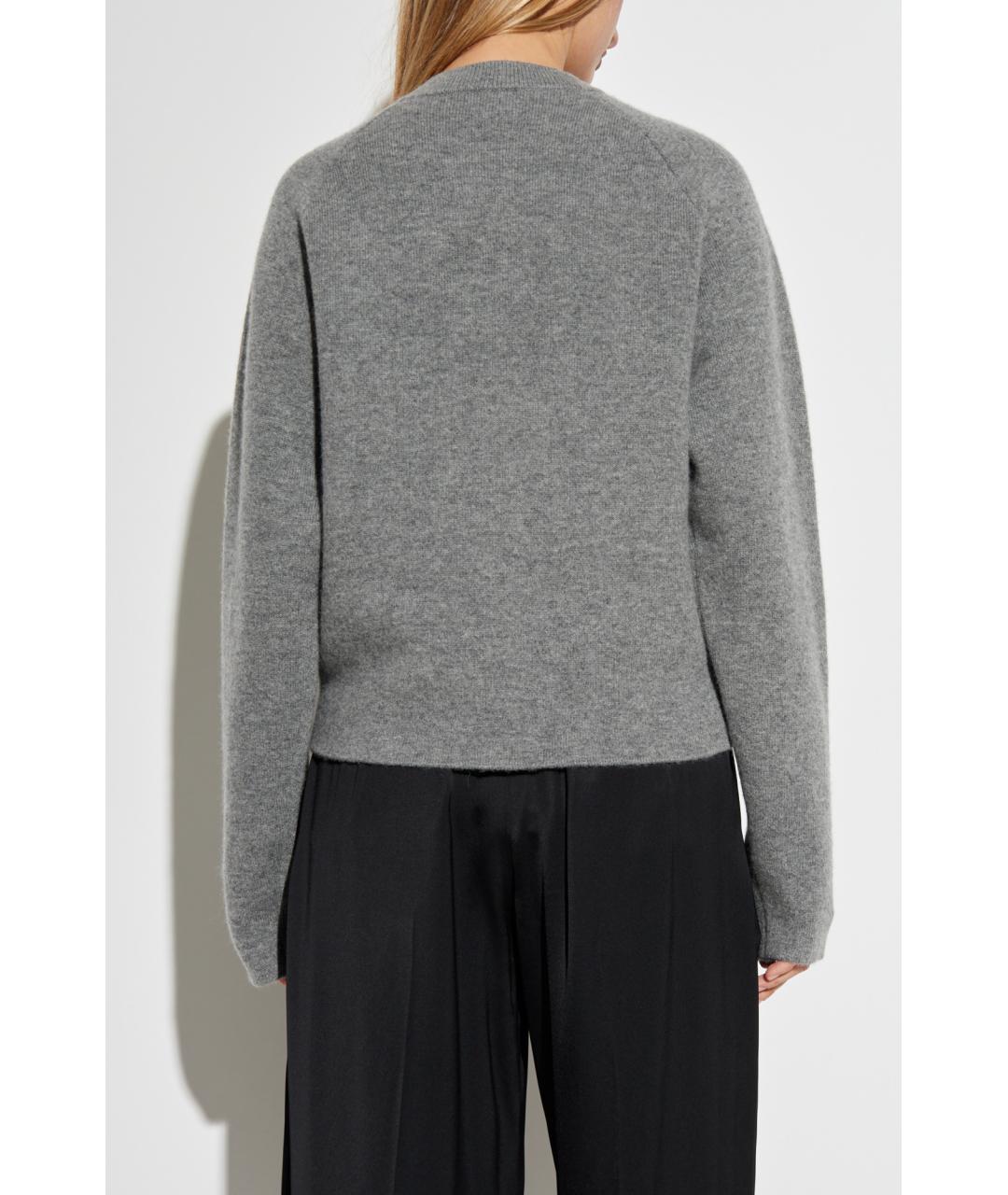 TOTEME Серый кашемировый кардиган, фото 3