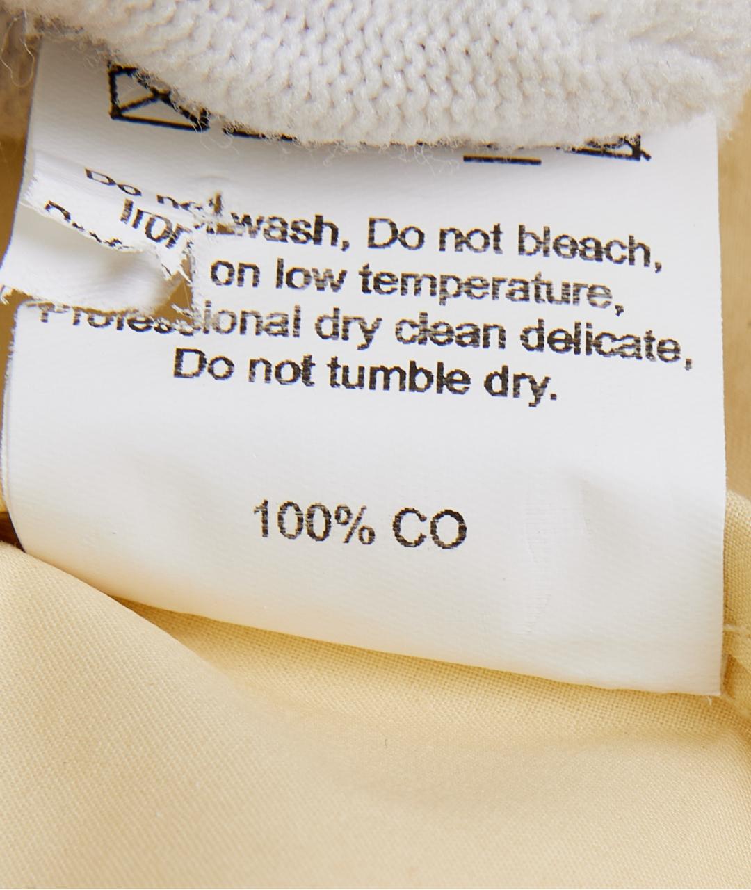 JACQUEMUS Желтый хлопковый тренч/плащ, фото 6