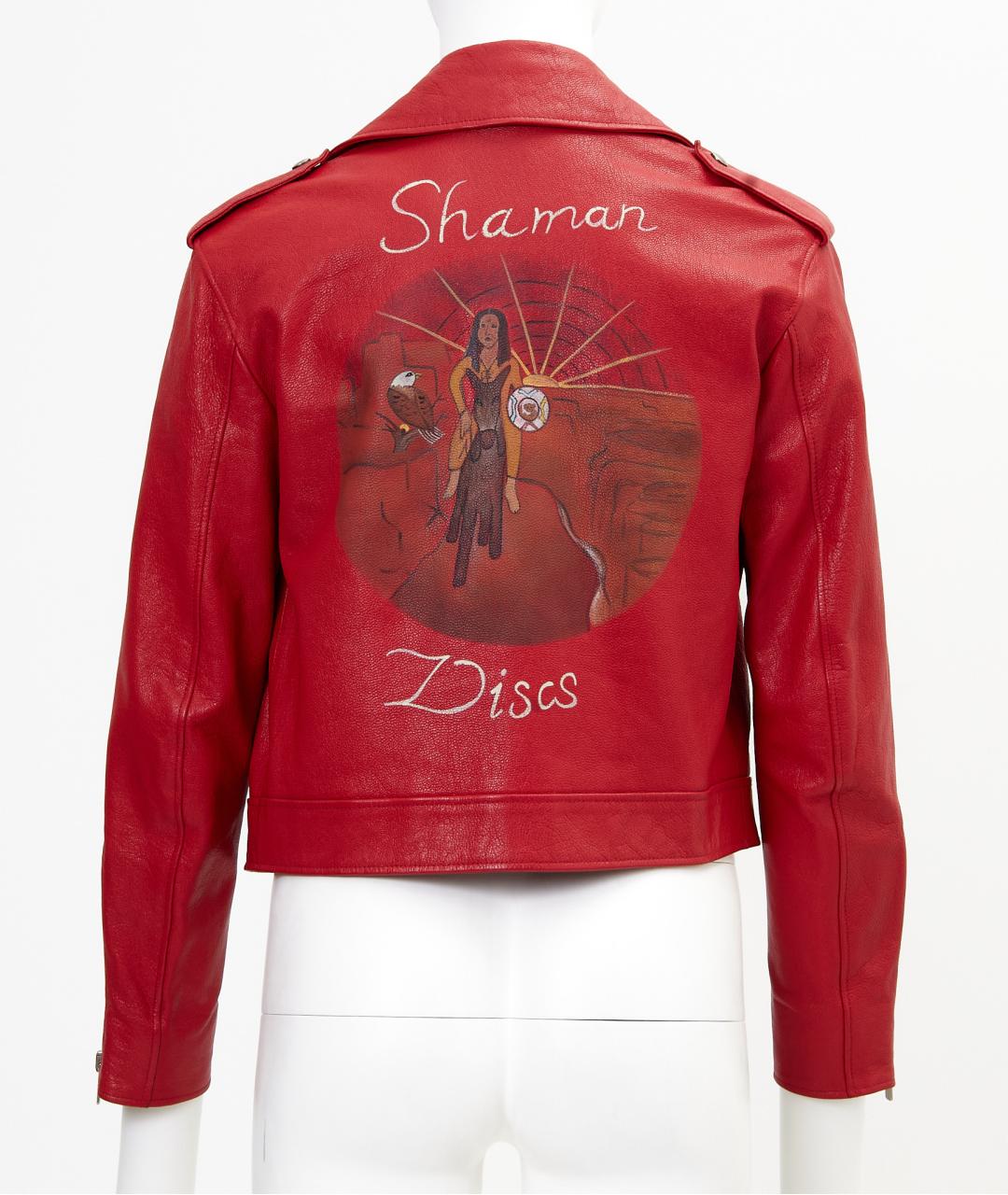 CHRISTIAN DIOR Красная кожаная куртка, фото 2