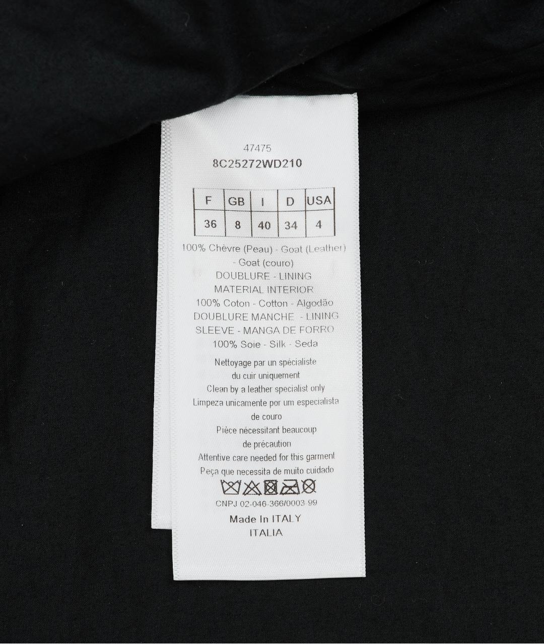 CHRISTIAN DIOR Красная кожаная куртка, фото 6