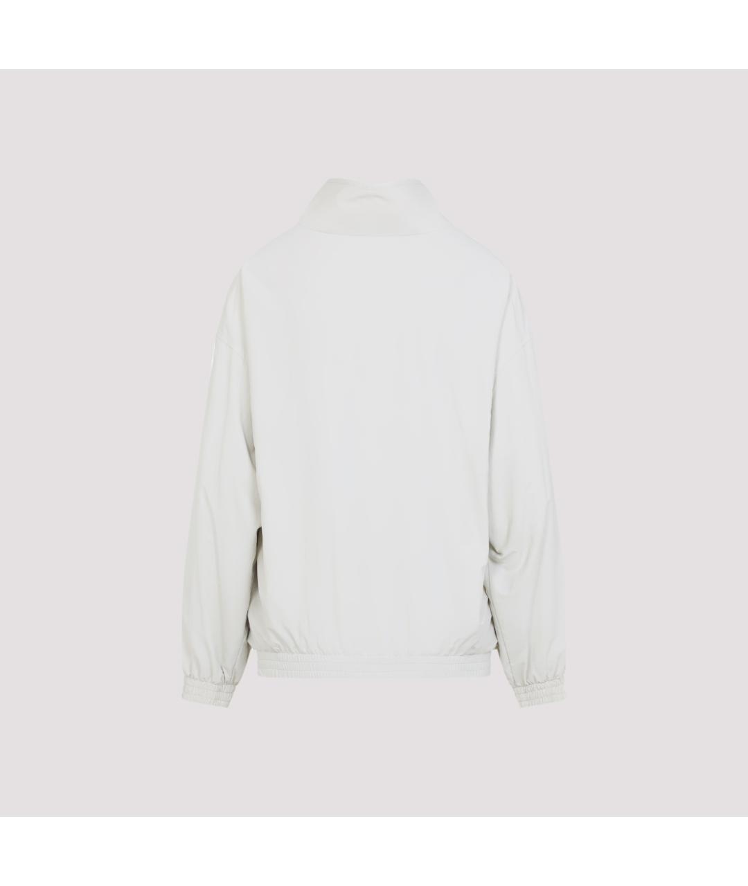 BALENCIAGA Белая полиамидовая куртка, фото 4