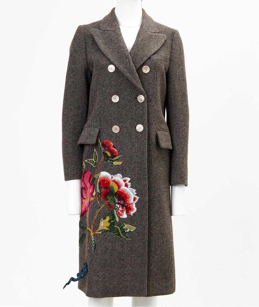 GUCCI Бежевое шерстяное пальто, фото 9