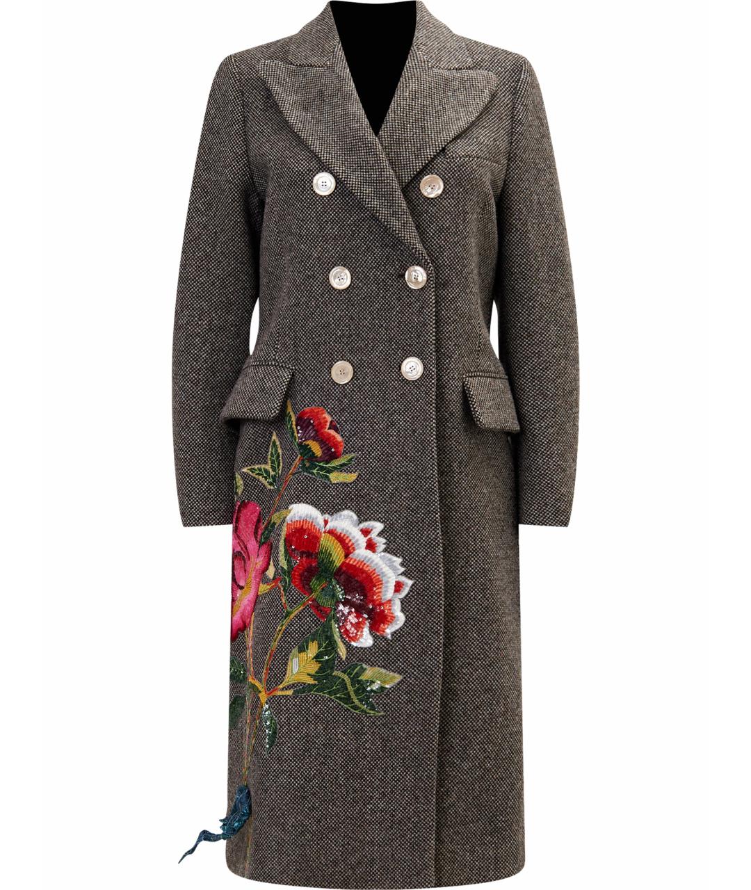 GUCCI Бежевое шерстяное пальто, фото 1