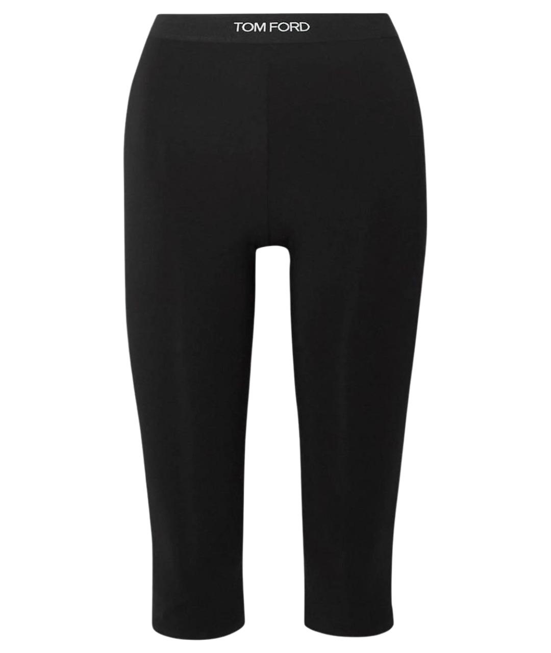 TOM FORD Черные леггинсы и велосипедки, фото 1