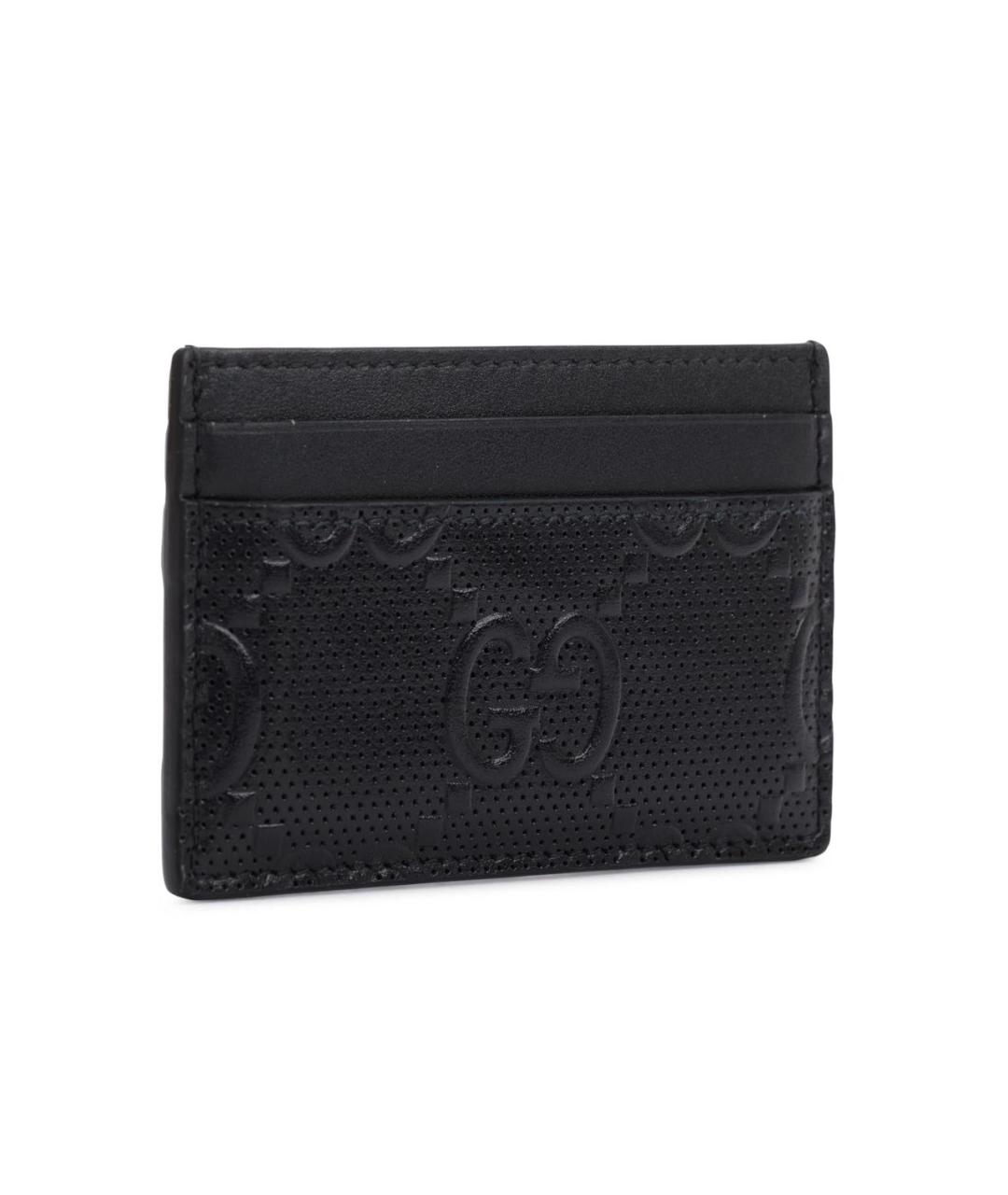 GUCCI Черный кожаный кардхолдер, фото 2