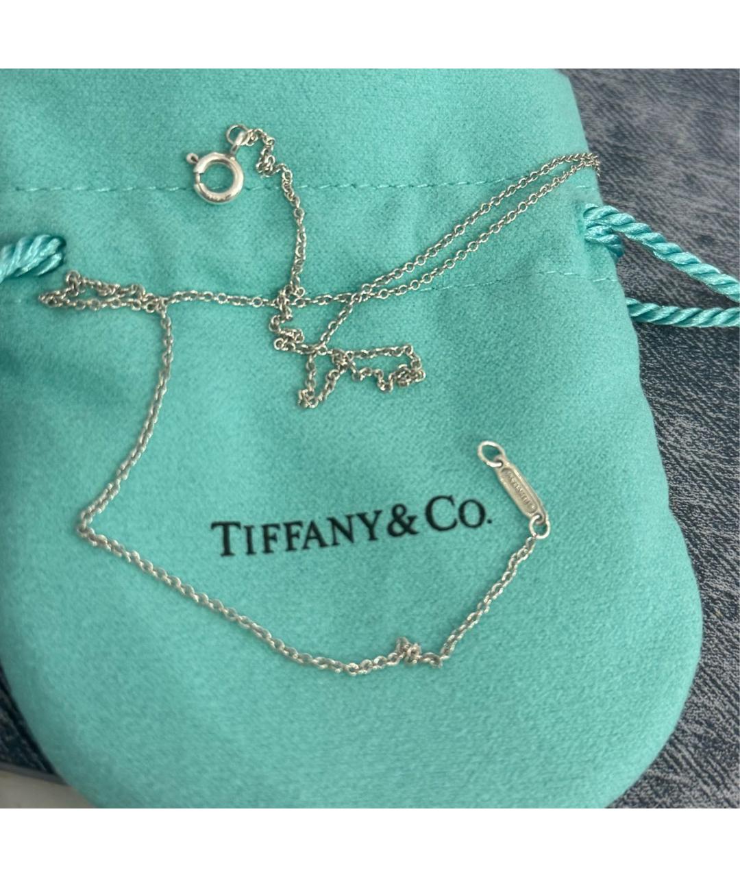 TIFFANY&CO Серебряная серебряная цепочка, фото 4