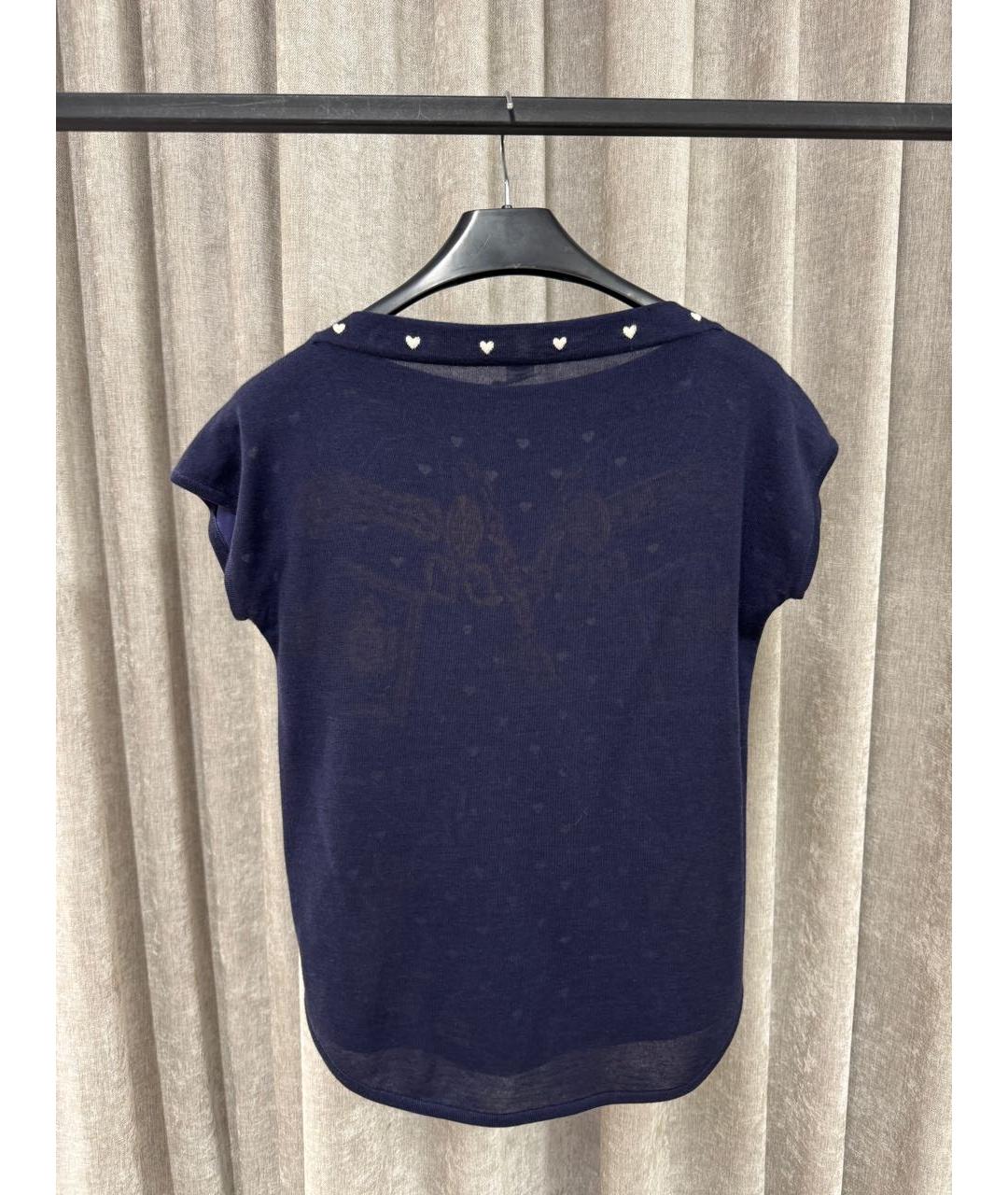 HERMES Мульти кашемировая футболка, фото 2