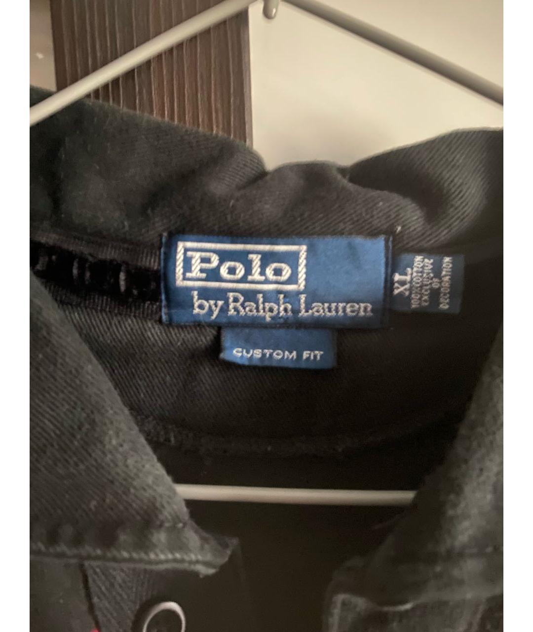 RALPH LAUREN COLLECTION Красное хлопковое поло с длинным рукавом, фото 3