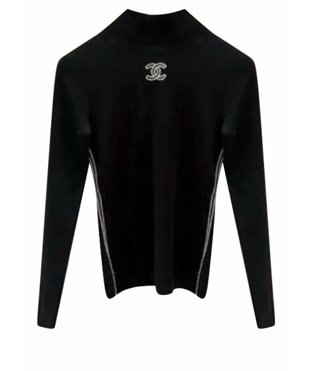 CHANEL Черная водолазка, фото 1