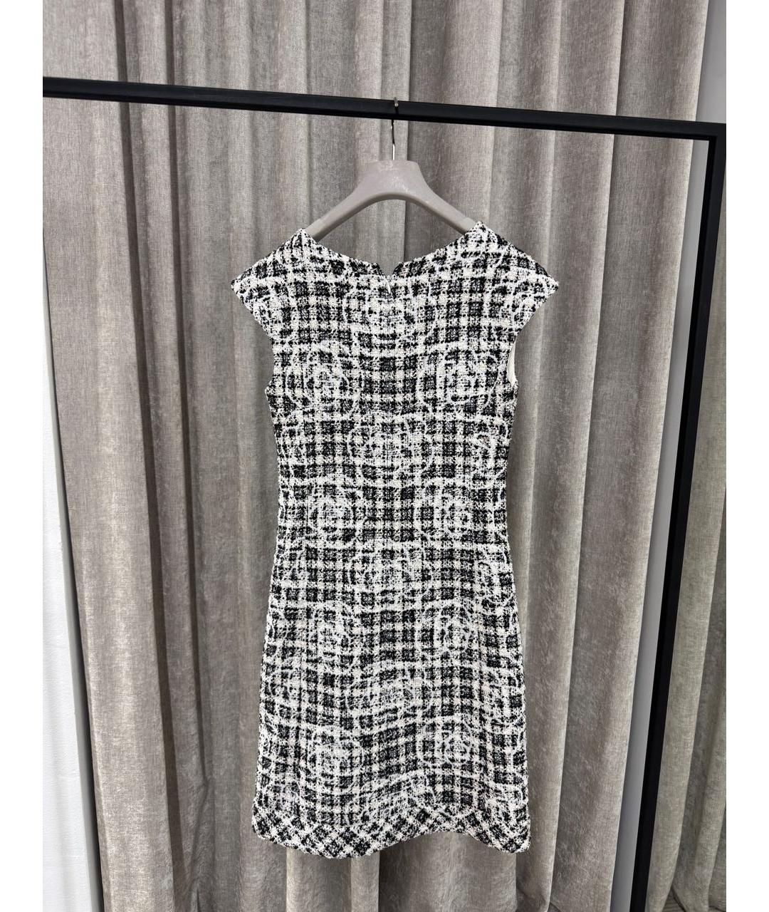 CHANEL Белое полиэстеровое коктейльное платье, фото 2