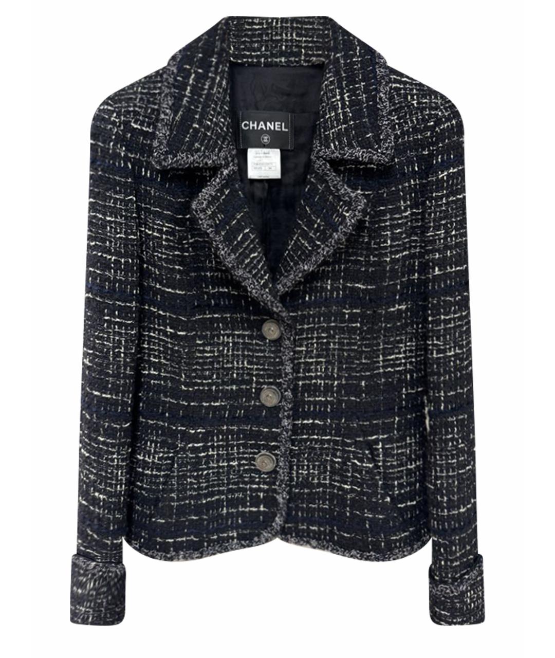 CHANEL Мульти шерстяной костюм с брюками, фото 1