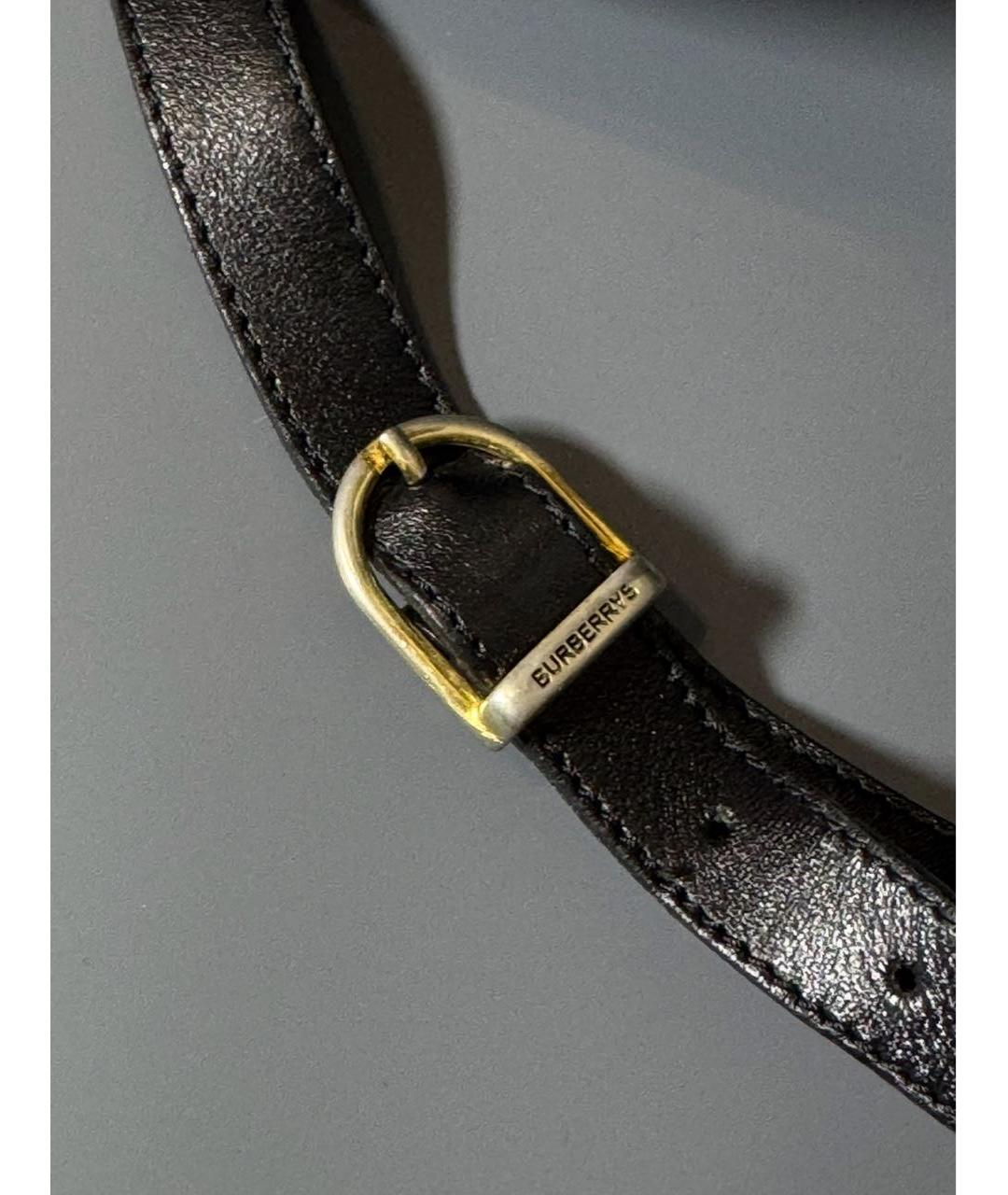 BURBERRY Бежевая кожаная сумка тоут, фото 7