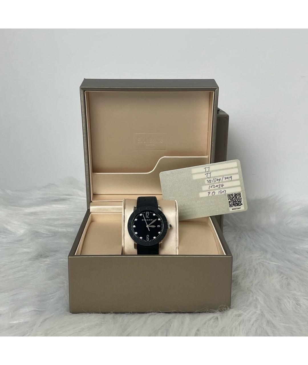 BVLGARI Белые металлические часы, фото 7