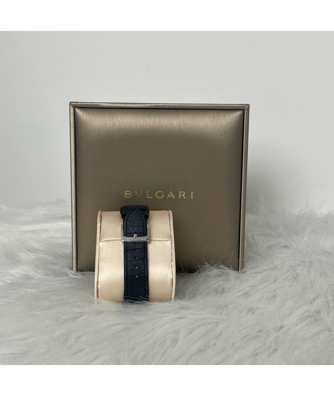 BVLGARI Белые металлические часы, фото 5