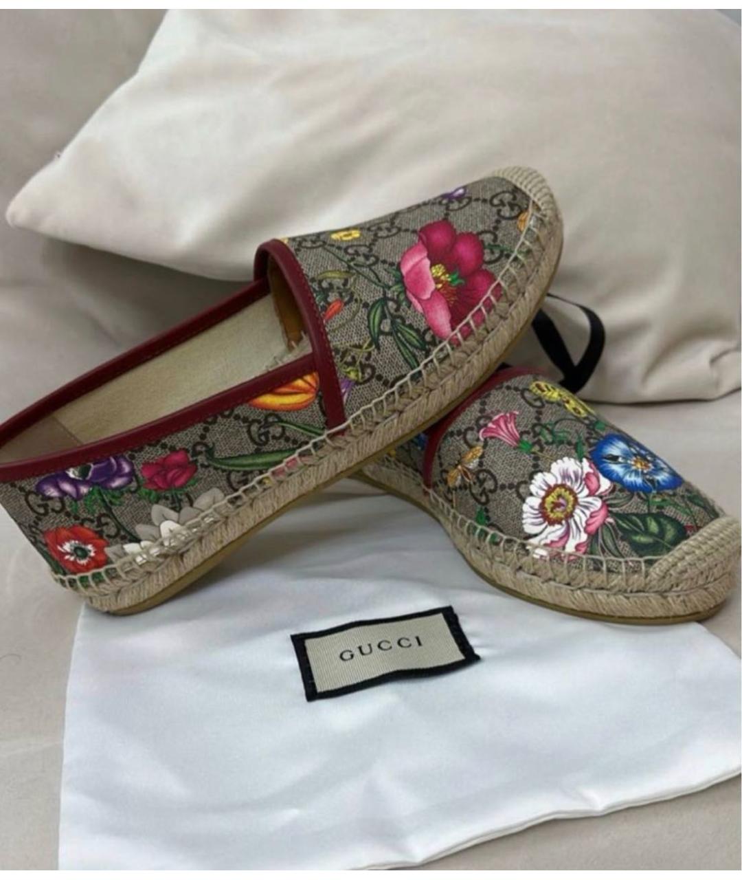 GUCCI Мульти эспадрильи, фото 3