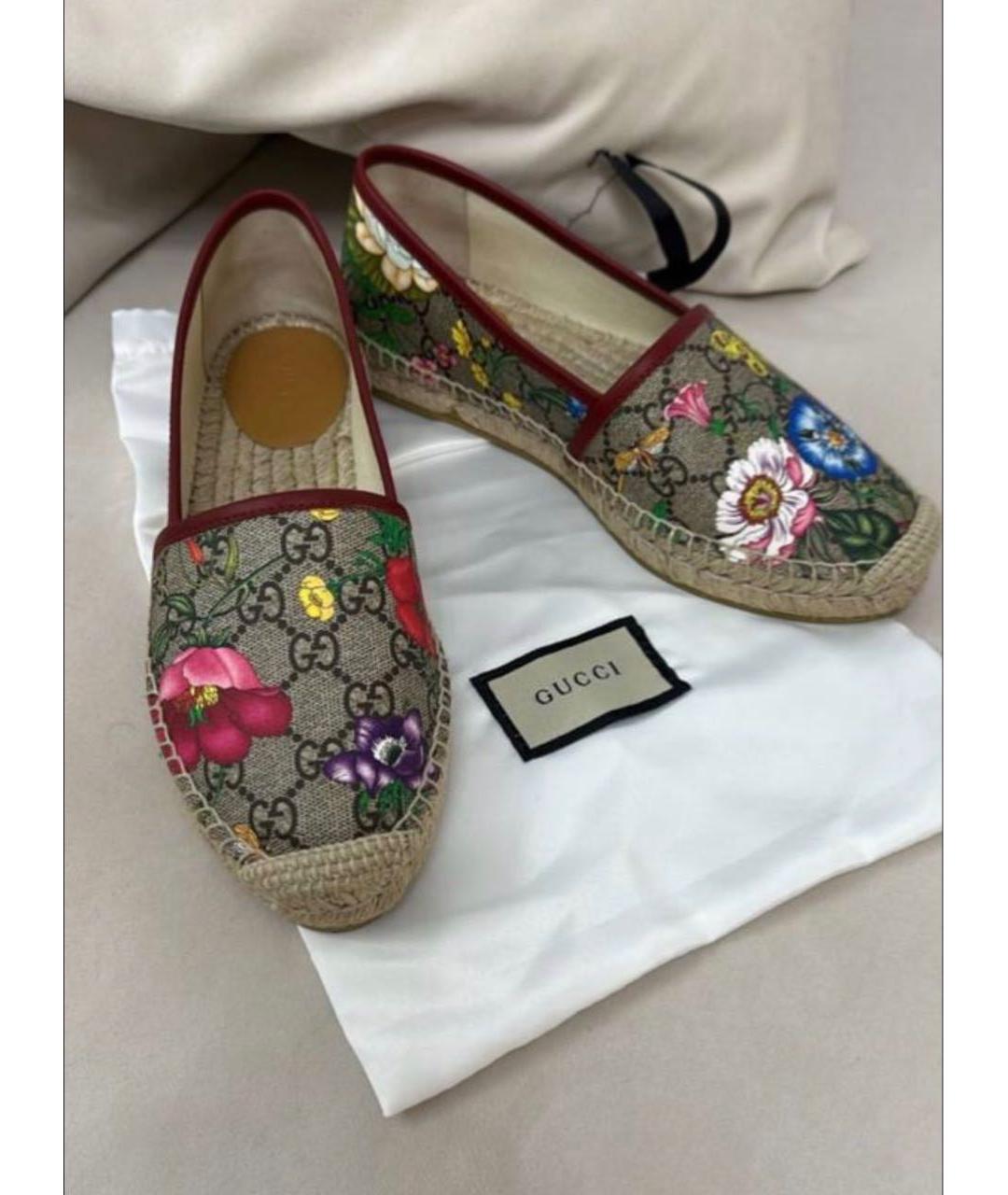 GUCCI Мульти эспадрильи, фото 2