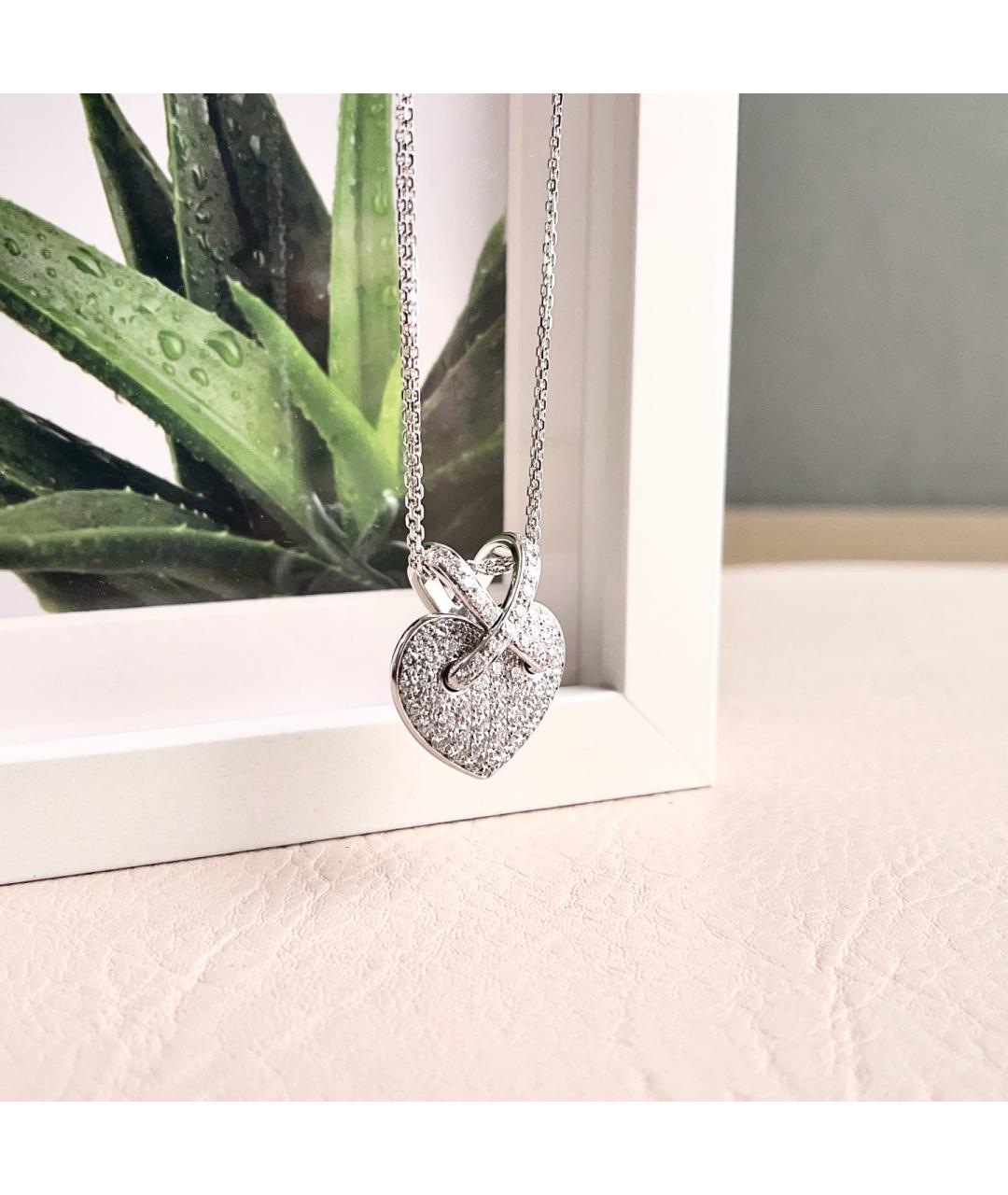 CHAUMET Серебряное колье из белого золота, фото 9