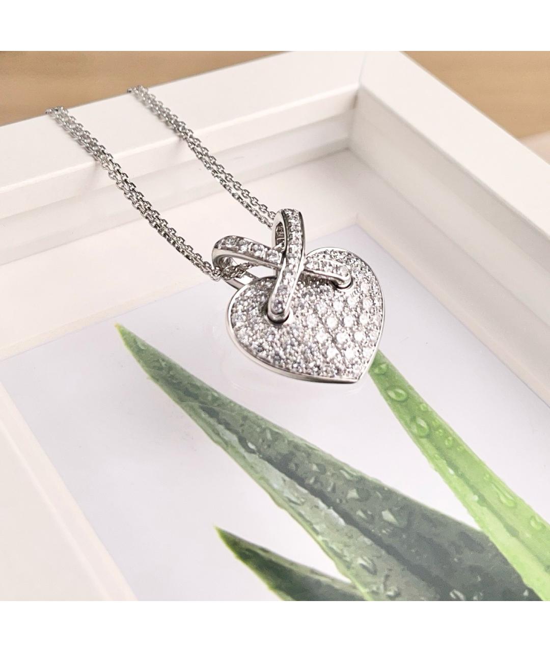 CHAUMET Серебряное колье из белого золота, фото 8